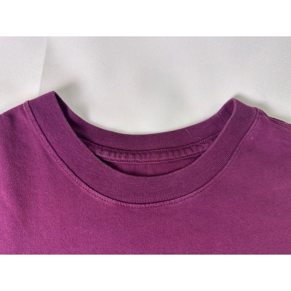 Nike Jordan Jumpman‎ T-Shirt Youth Small Short Sleeve Graphic Tee Purple Gold